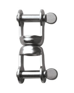 Stainless Swivel Shackle, 1/4" Pins
