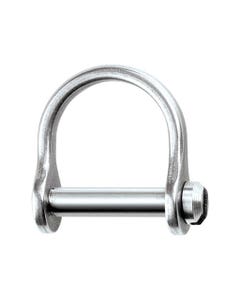 Wide D Shackle, 1/8" Pin