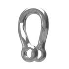 Stanless Steel Twisted D Shackle, No Pin, Suits RF64202 & RF74202